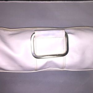 Aldo White Handheld Purse